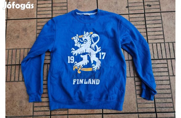 Finn szurkolói jégkorong pulóver hoki pulóver L XL
