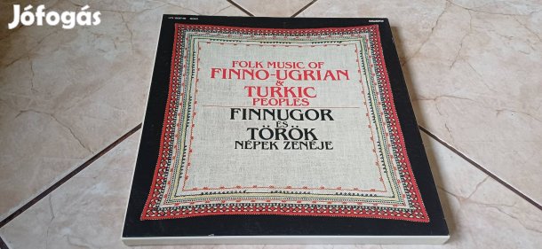 Finnugor és Török népek zenéje bakelit hanglemez