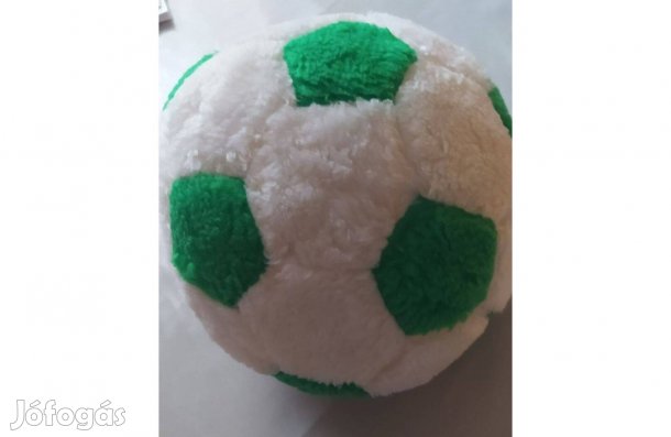 Finom plüss labda a Fradi színeiben