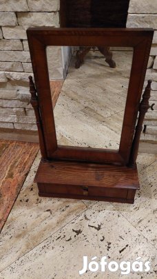 Fiókos, billenő borotválkozó, pipere tükör