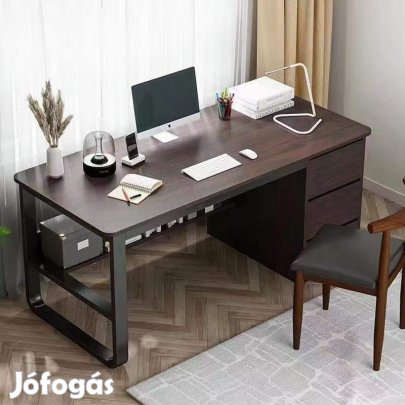 Fiókos íróasztal 120x50x73,5cm barna LG09-120