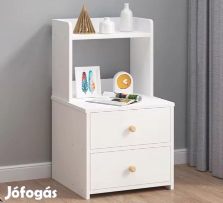Fiókos szekrény polccal 40x40x73cm fehér FUR1832-1