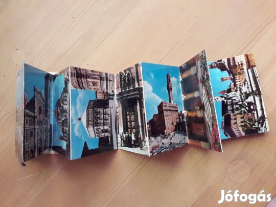 Firenze nevezetességei, leporello képsorozat