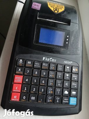 Fiscat Neon+ online pénztárgép,keveset üzemeltetett 