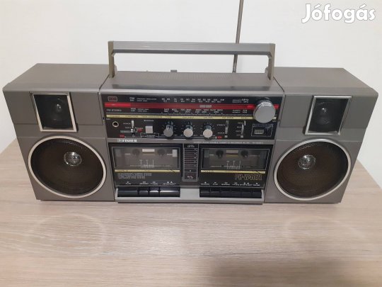 Fischer kétkazettás rádió 