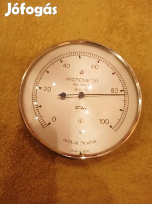Fischer relatív páratartalom mérő Hygrometer