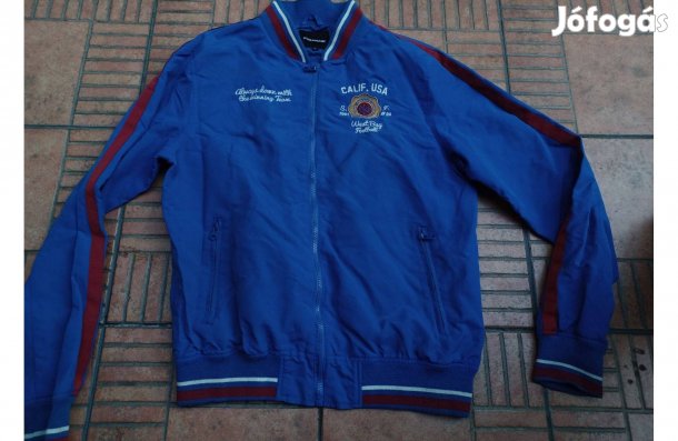 Fishbone dzseki vízálló hímzett kabát L