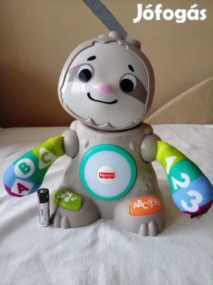 Fisher-Price Linkimals Lomha lajhár interaktív játék (angol nyelvű!)