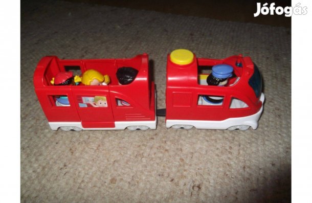 Fisher Price Little People - Elemes vonatos szett kicsiknek - újszerű