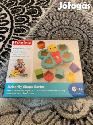 Fisher Price Pillangós Formaillesztő Játék (nagy méretű) Újszerű