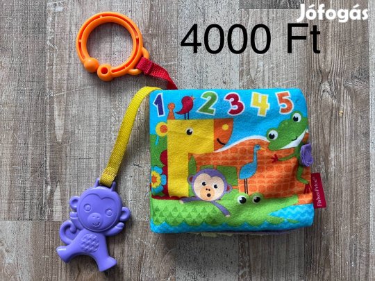 Fisher Price Számoljunk 1-5 foglalkoztató könyv