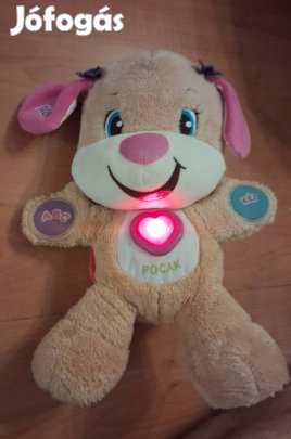 Fisher Price Tummy pocak plüss kutyusok, dalok zenék játékok