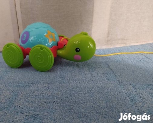 Fisher Price, Fisherprice gurulós húzható játék teknős