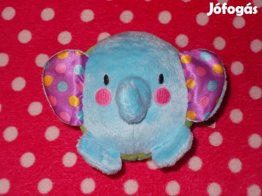 Fisher-Price elefánt plüss csörgő labda!