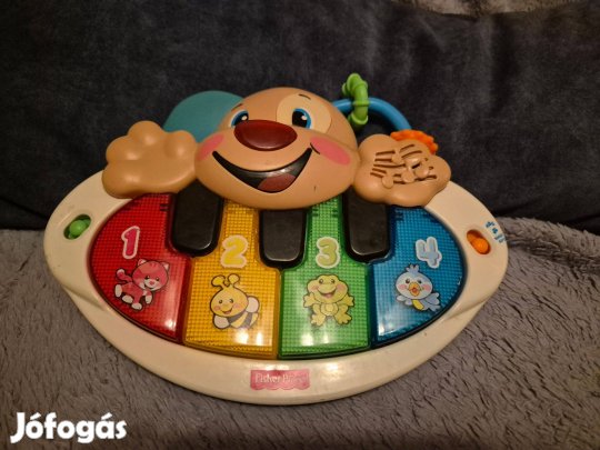 Fisher Price tanuló kutyás zongora