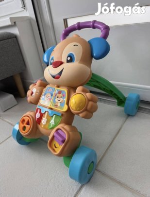 Fisher-Price tanuló kutyusos járássegítő