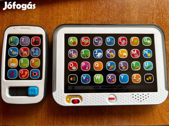 Fisher Price tanuló tablet és telefon