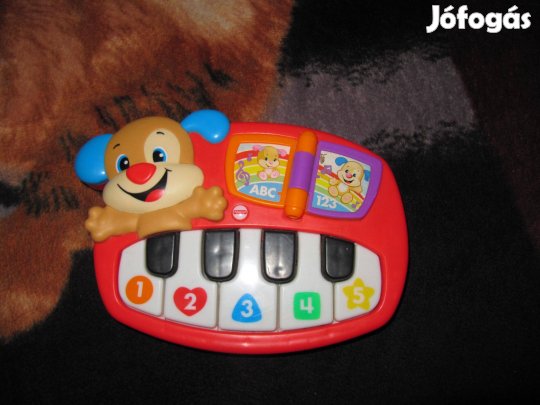 Fisher Price tanuló zongora