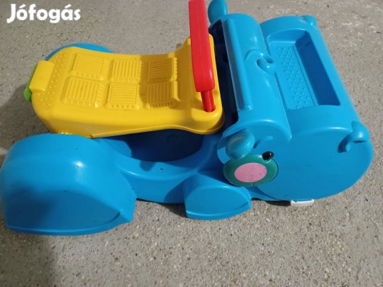 Fisher Price vízilovas kisautó / járást segítő