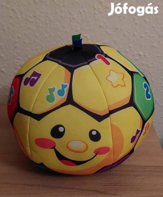Fisher-Price zenélő-beszélő focilabda 