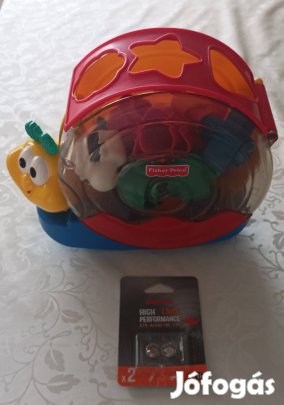 Fisher Price zenélő csiga