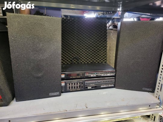 Fisher erősítő/tuner Mission hangfalakkal