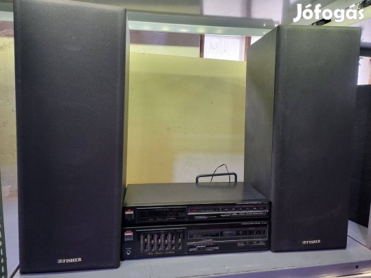 Fisher erősítő-tuner - hangfalak