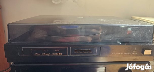 Fisher félautomata lemezjátszó 