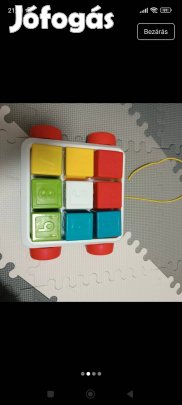 Fisher price kockás kocsi