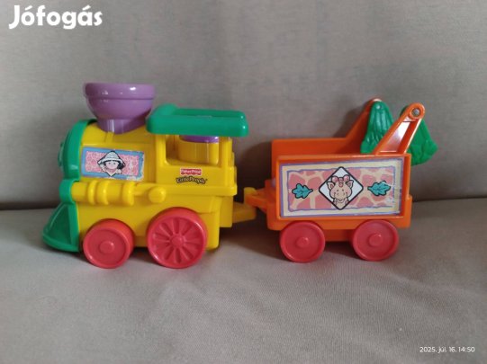 Fisherprice, Fisher price, Fischer-price zenélő vonat eladó
