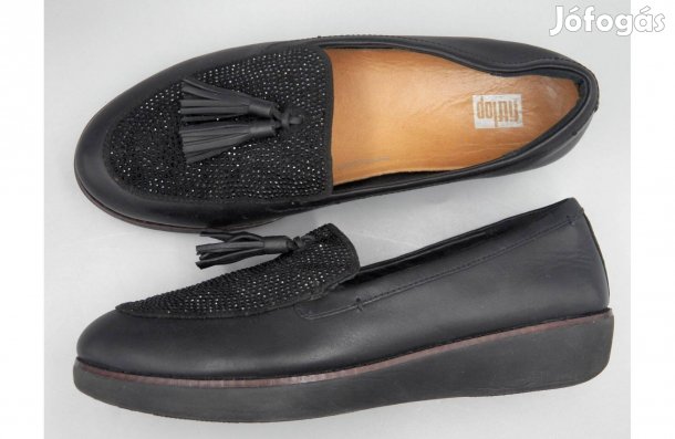 Fitflop bőr belebújós cipő, 38,5 / 39 -es
