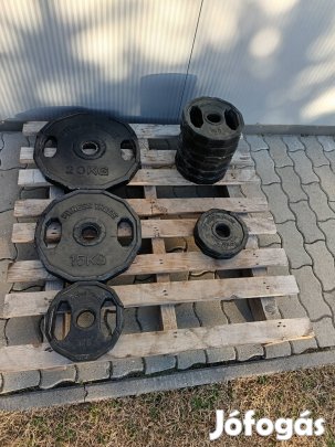Fitness Trade belenyúlós 51mm-es súlytárcsák eladók!