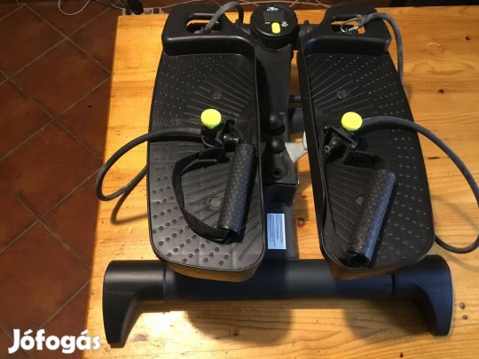 Fitness lépcsőzőgép 2 in 1, gumikötéllel, Crane, újszerű