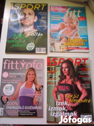Fitnesz magazinok (Fitt.infó,Presztízs Sport, Diéta&Fitness) egyben