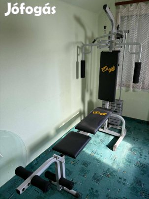 Fitti Sport többfunkciós kondigép (multigym) + súlyzókészlet