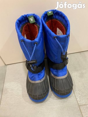 Fiú/Lány Kamik hótaposó bundás téli csizma 32