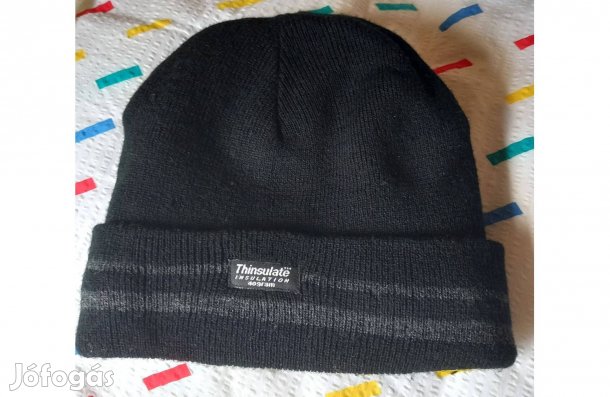 Fiú / férfi, bélelt téli sapka, beanie - Téli Vásár !