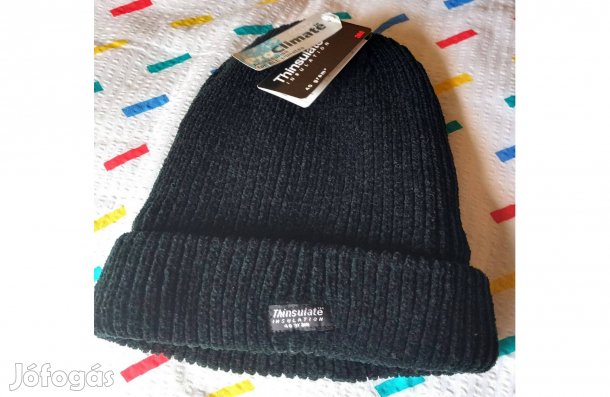 Fiú / férfi sapka, meleg, bélelt, univerzális méret - Téli Vásár !