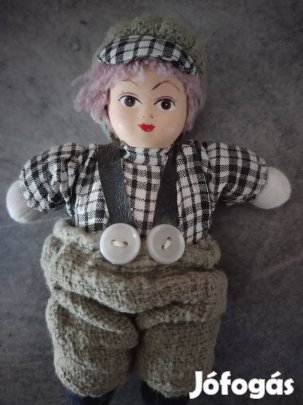 Fiú és lány textil baba