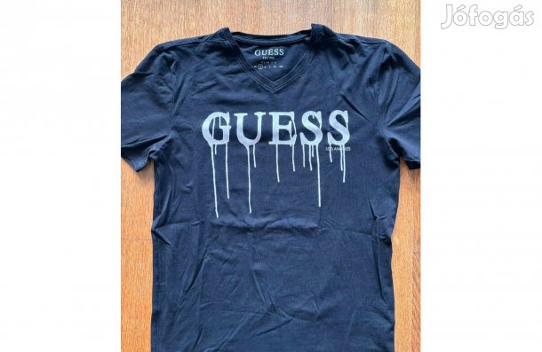 Fiú/férfi Guess póló S (fekete)