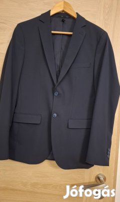 Fiú férfi Peek&Cloppenburg sötétkék elegáns zakó öltöny 164 170