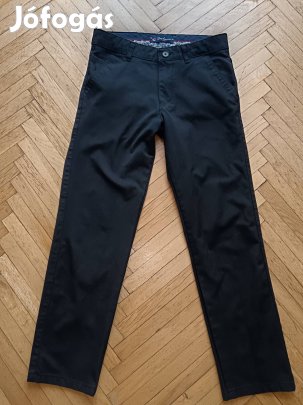 Fiú/férfi alkalmi fekete nadrág W29 L34
