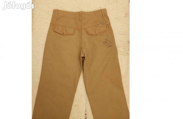 Fiú/férfi barna,farmer anyagú nadrág. Spykar(indiai divatmárka) W32L34