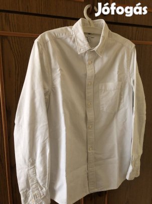 Fiú hosszú ujjú fehér ing "S"' 175/92A (H&M)