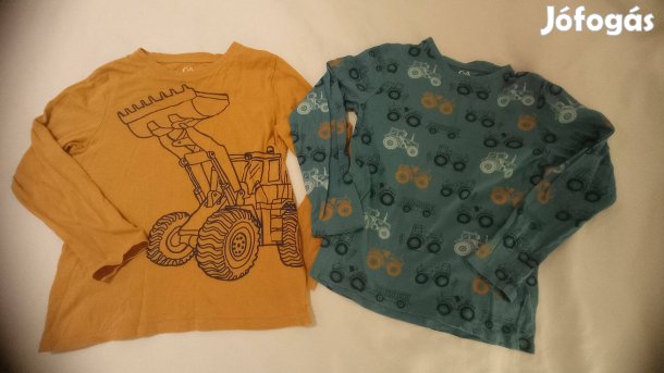 Fiú hosszú ujjú felsők 128