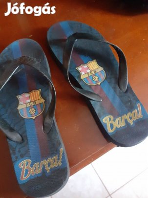 Fiú nyári lábujjas papucs Barca 36-37-es