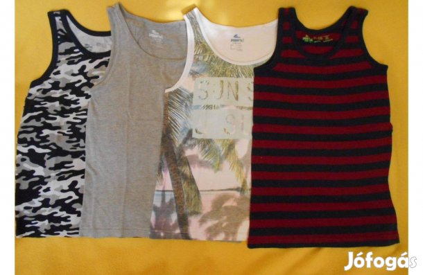 Fiú póló, új - újszerű, 158-164. Vagány, divatos, márkás