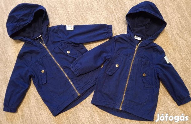 Fiú tavaszi kabát ikrek részére 92