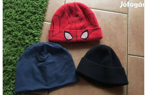 Fiús sapka 3 db együtt!