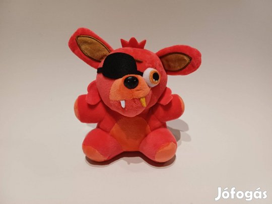 Five Nights Freddy's Horror Fnaf Plüss 18cm Foxy Új számlával Készlete